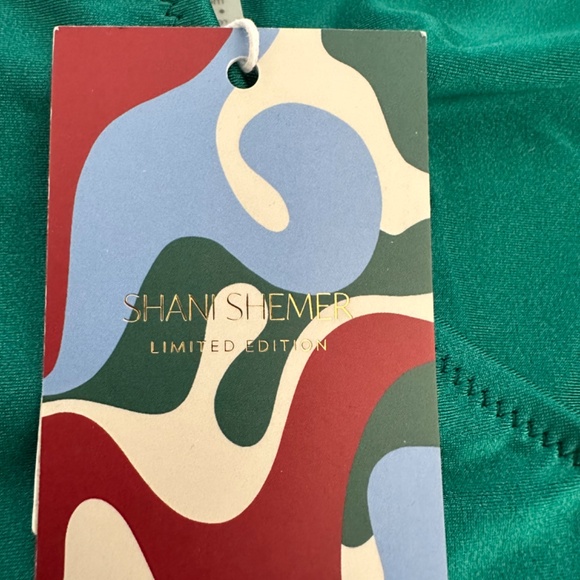 NWT Teal Green One Shoulder One Piece - Size L by Sultre - Picture 6 of 6